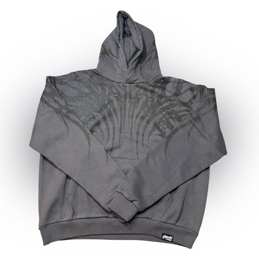 Stay Cold Apparel NECROBLADE Oversized Hoodie Size Large NWT Sold Out! - Picture 6 of 11
